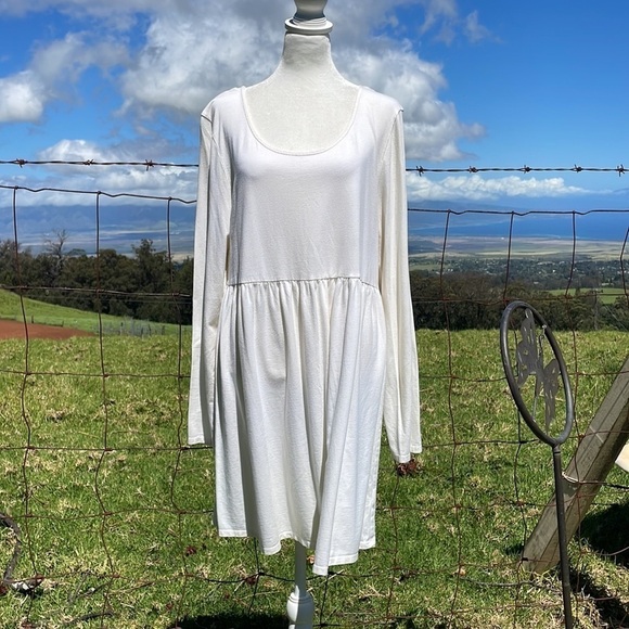 Sahalie BabyDoll long Sleeve knee length Dress XL - Picture 1 of 7